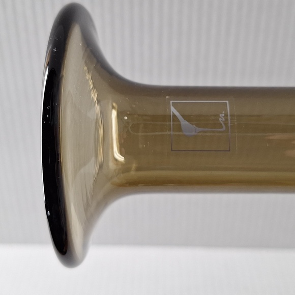 #AFF Glass vase Casa motion  handblown smokey colour - Picture 3 of 5